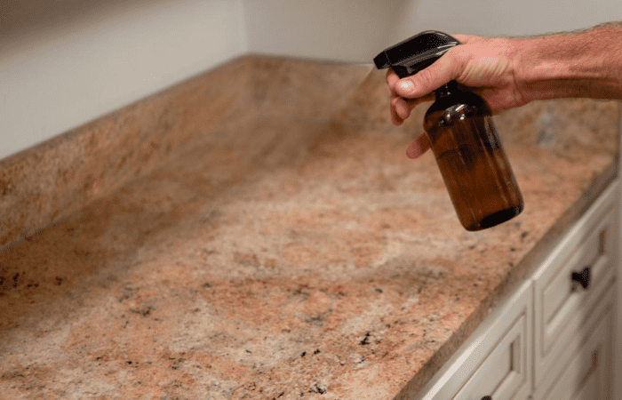 clean up your granite countertop
