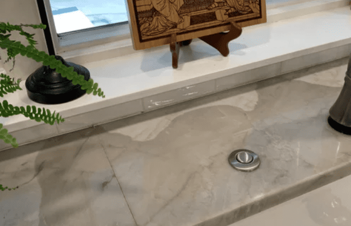 stains out of quartzite counter