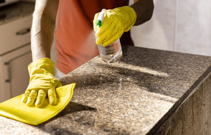 how frequently should marble countertops be cleaned