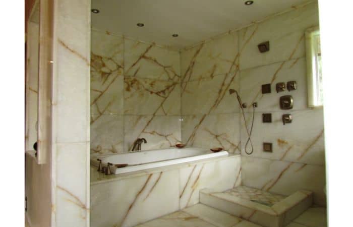 onyx bathroom stone