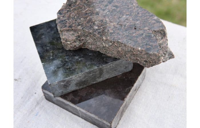 the appearance of granite is based on color
