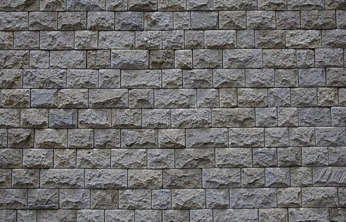 granite stone wall