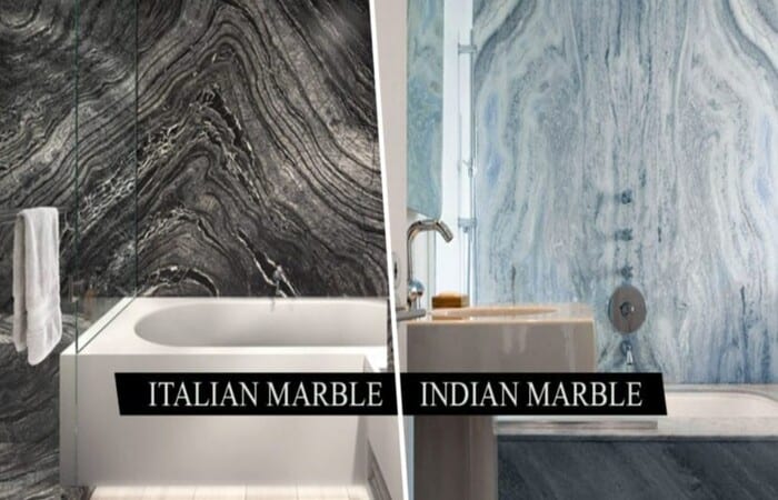 italian and indian marble