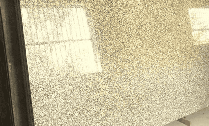 crystal yellow granite floor