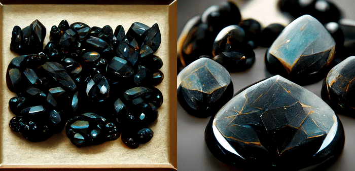 black onyx stones
