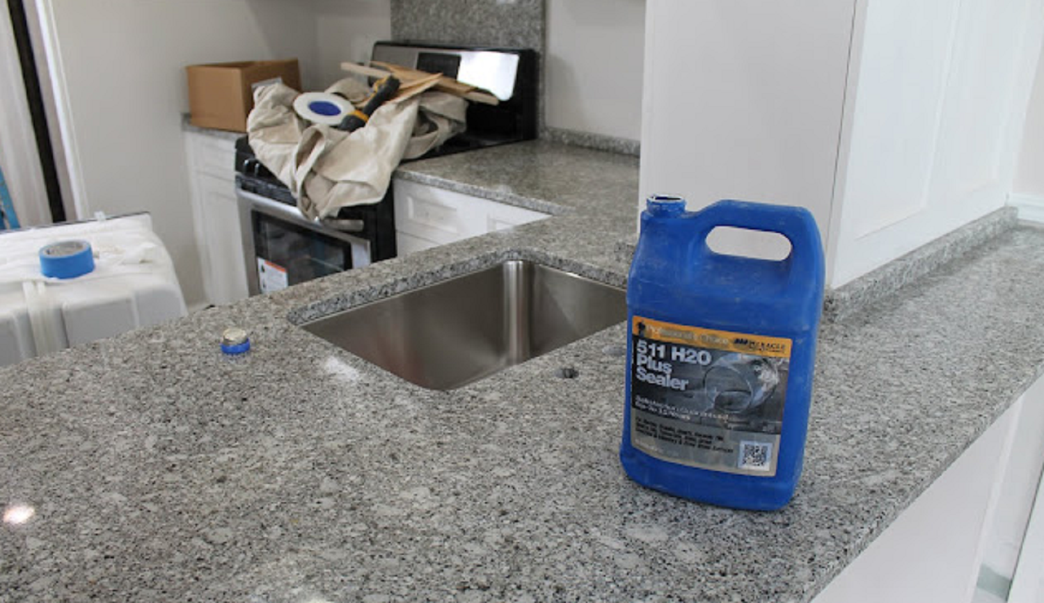 sealing countertop