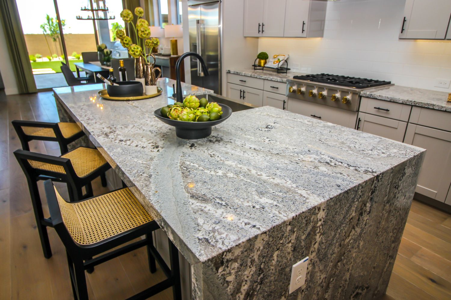 prefabricated granite countertop