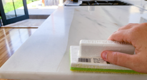 how to seal marble counter